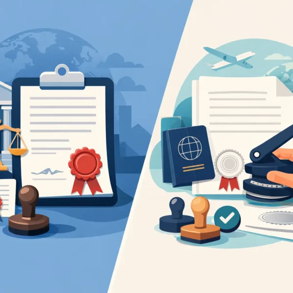 Is Legalisation the Same as Apostille?