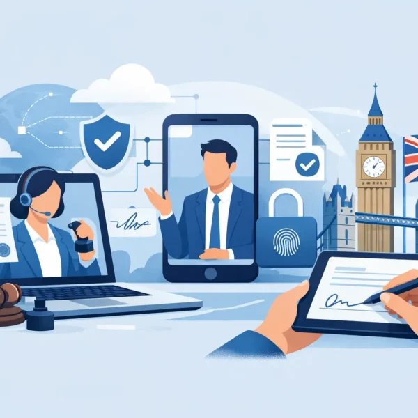 Remote Electronic Notarisation UK Explained