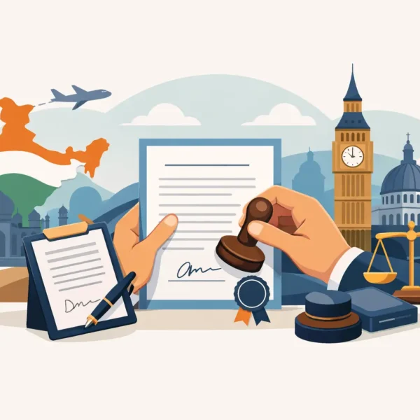 India Affidavit Notarisation UK Explained