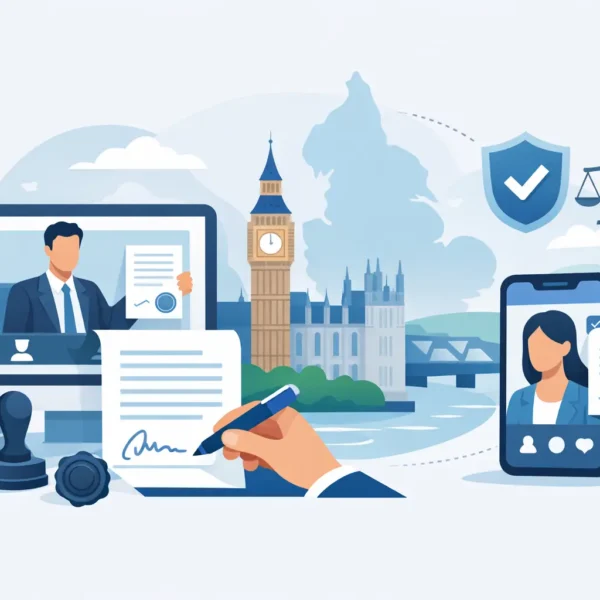 Online Notarisation in England and Wales