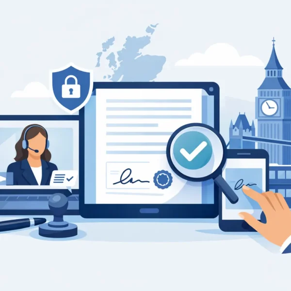 Online Notary in the UK: What to Expect
