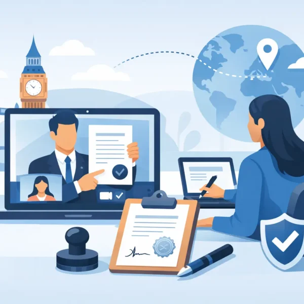 Remote Notary: What UK Clients Need to Know