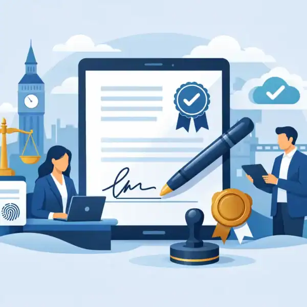 How Electronic Notarisation Works in England