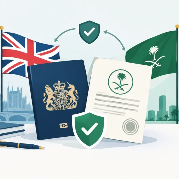 Saudi Document Authentication for UK Documents