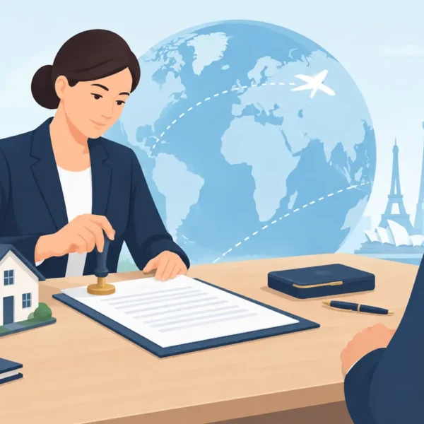 Property Document Notarisation for Overseas Sales